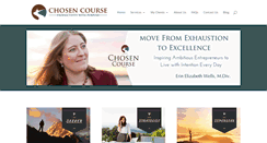 Desktop Screenshot of chosencourse.com